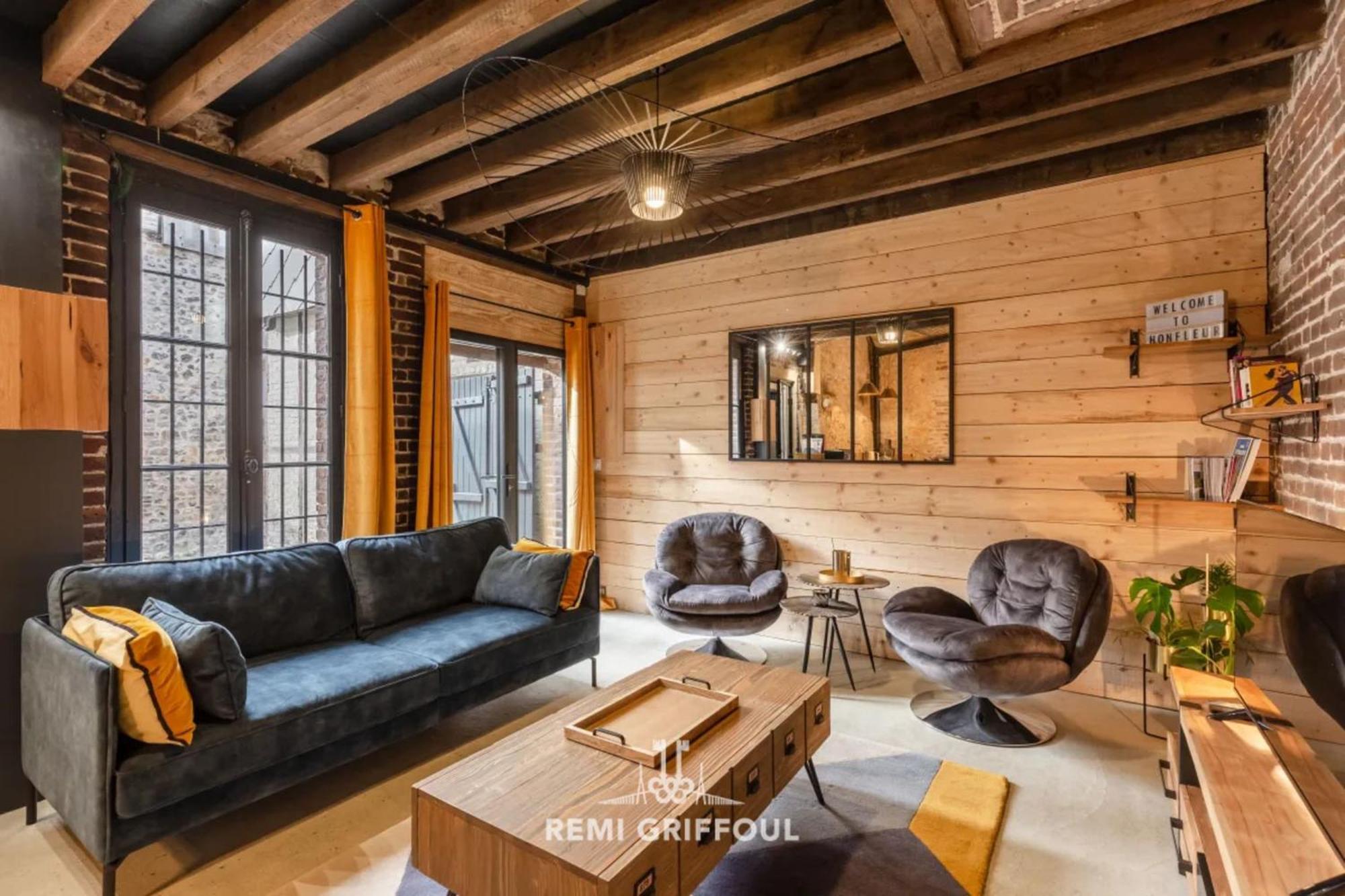 L'Atelier D'Elea 4 Terrace - Industrial-Chic In The Heart Of Honfleur Villa Ngoại thất bức ảnh