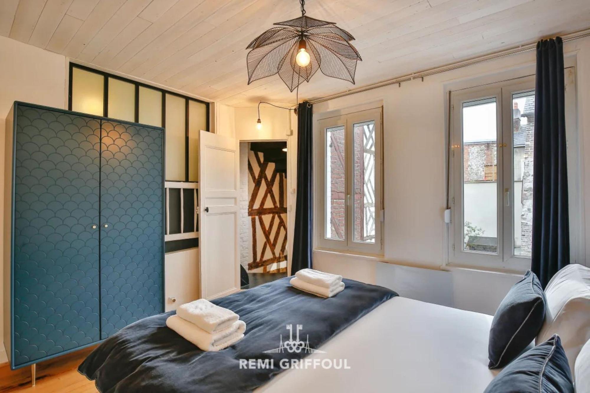 L'Atelier D'Elea 4 Terrace - Industrial-Chic In The Heart Of Honfleur Villa Ngoại thất bức ảnh